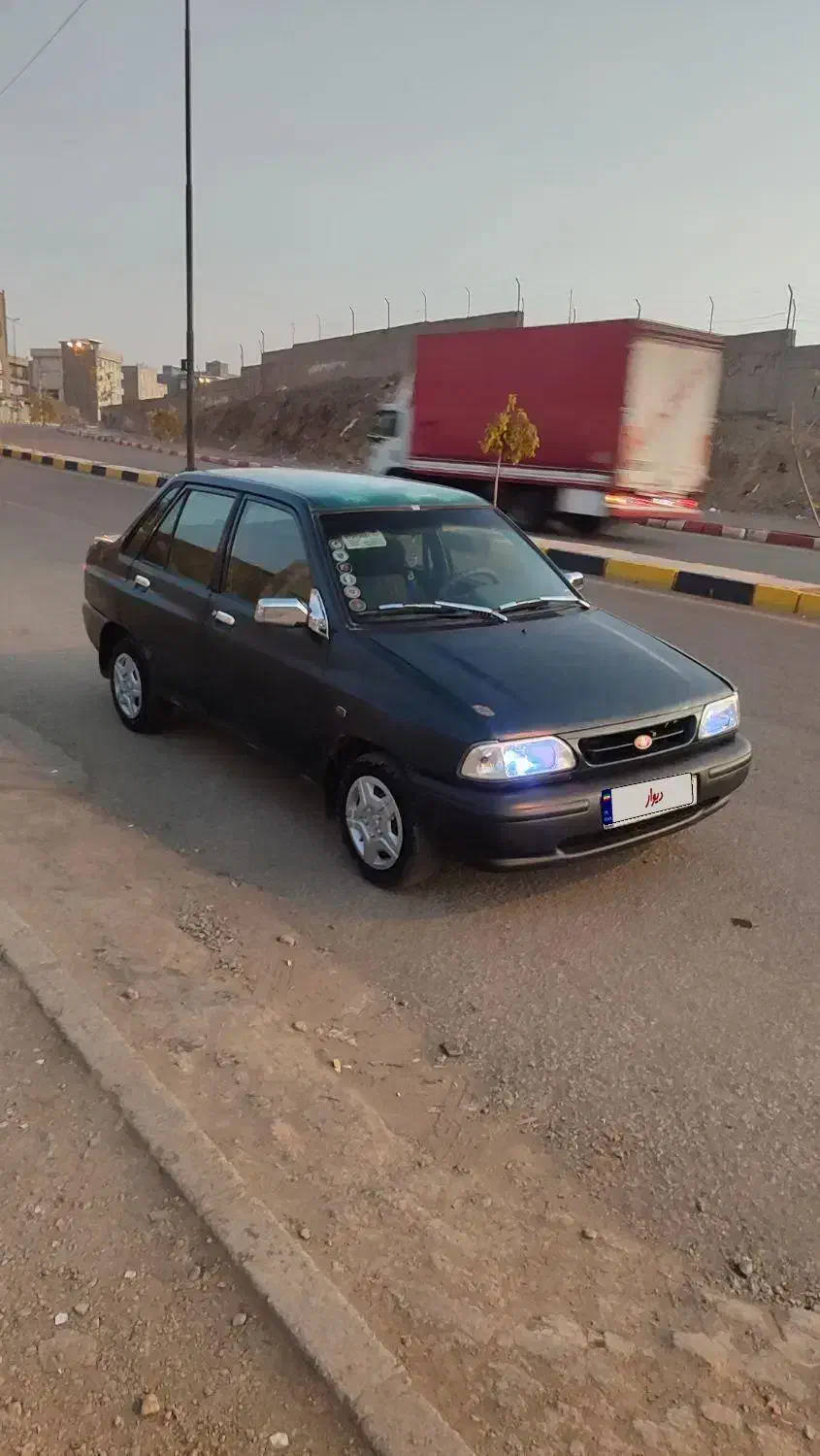 پراید یشمی مدل1381کاربراتورسالم تک سوز|خودرو سواری و وانت|سنندج, |دیوار