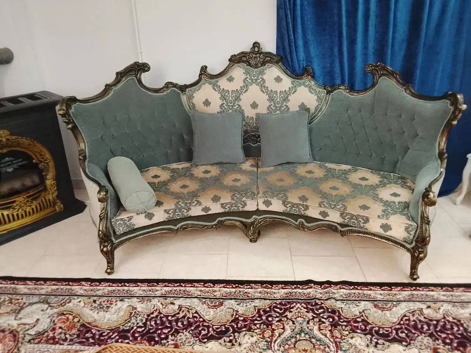 مبل سلطنتی امپراتور|مبلمان خانگی و میز عسلی|گلبهار, شهر جدید گلبهار|دیوار