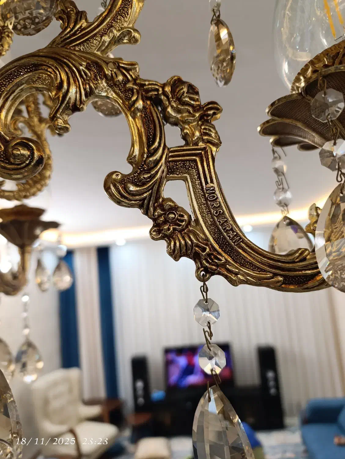 لوستر 8شعله|لوستر و چراغ آویز|مشهد, ایثارگران|دیوار