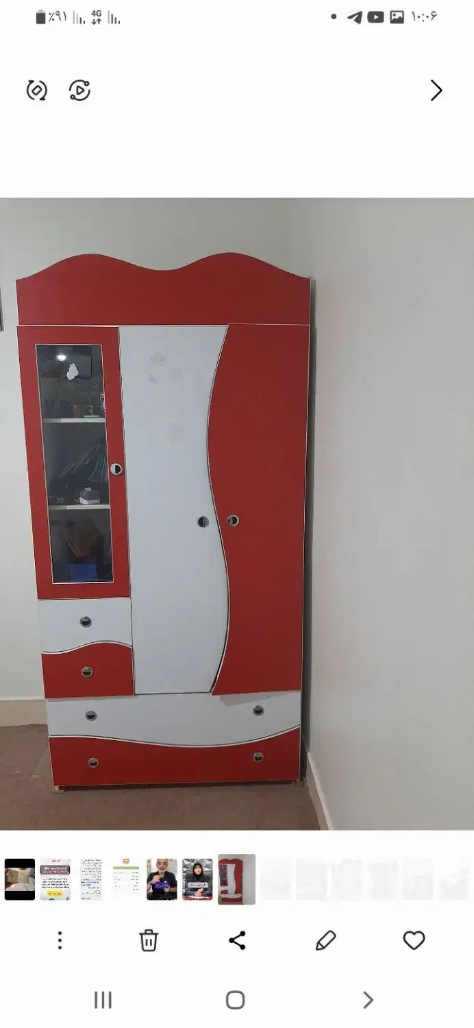 کمد لباس کودک سالم|اسباب و اثاث بچه|خرمدره, |دیوار