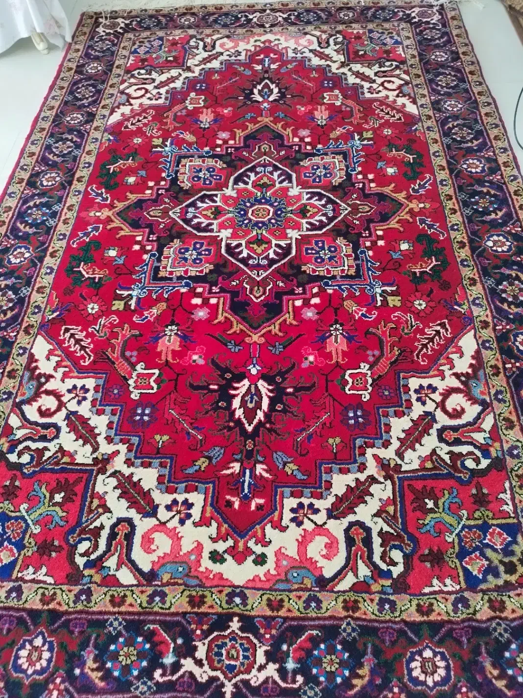 فرش هریس تاجری یک جفت  پرداخت شده|فرش|مراغه, |دیوار