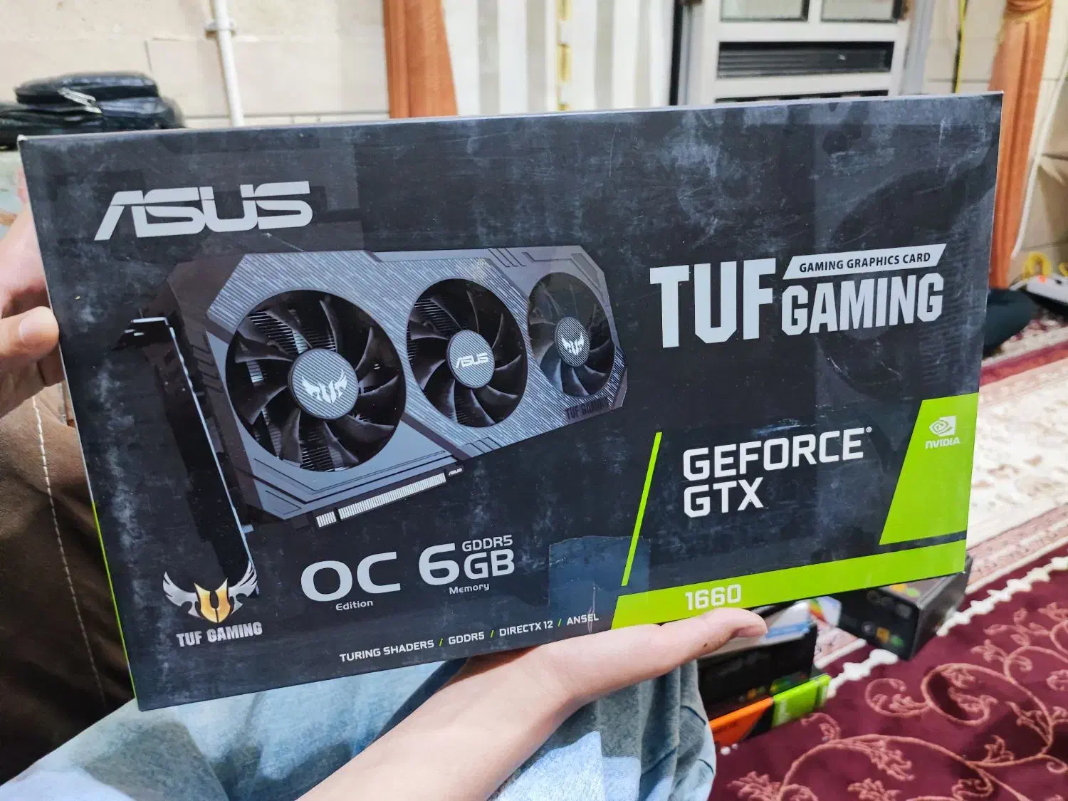 GeForce GTX 1660 asus tuf gaming|قطعات و لوازم جانبی رایانه|لار, |دیوار