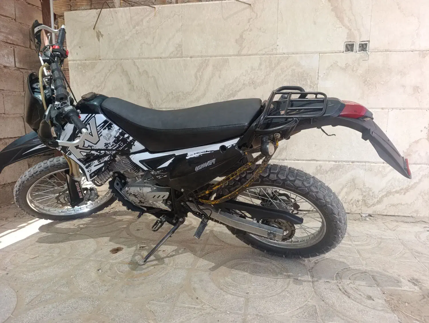 تریل روان|موتورسیکلت|بم, |دیوار