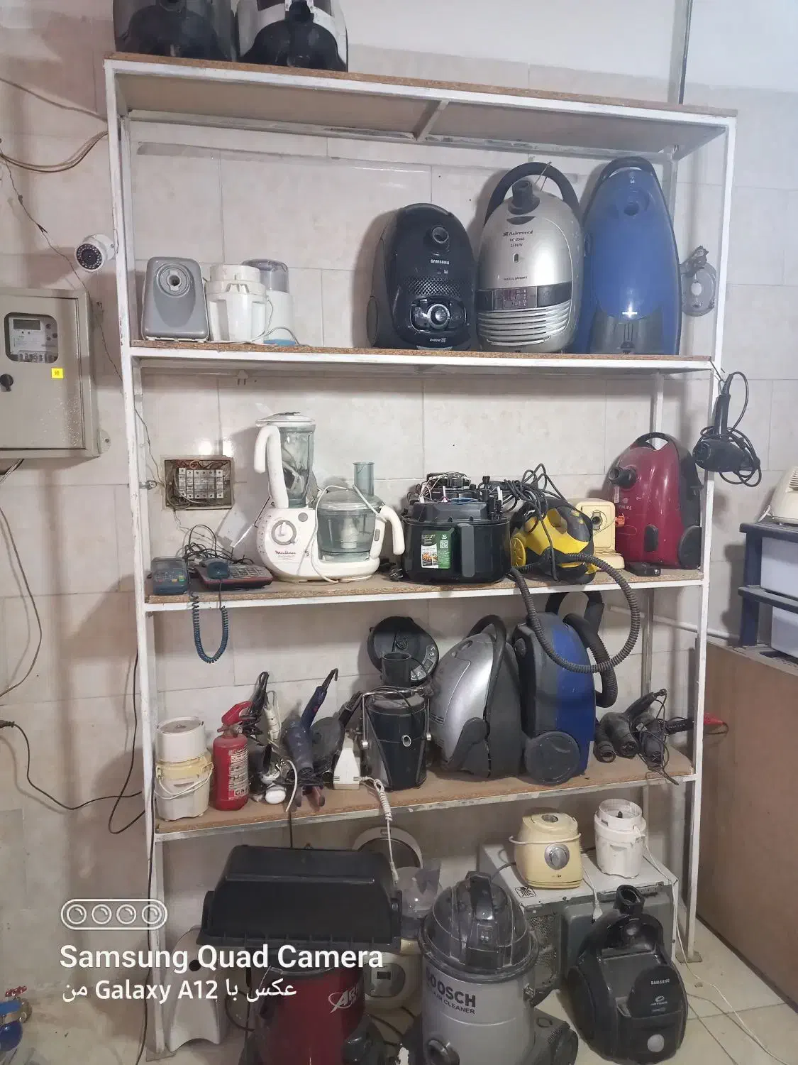 قفسه آهنی ۴ طبقه|فروشگاه و مغازه|کرج, شاهینویلا|دیوار