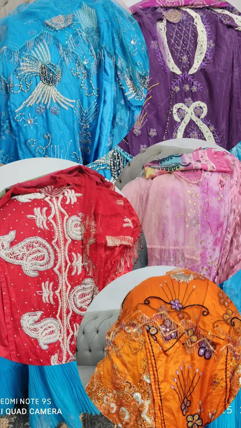 فروش پنج دست لباس ترکی قشقایی|لباس|فیروزآباد (فارس), |دیوار