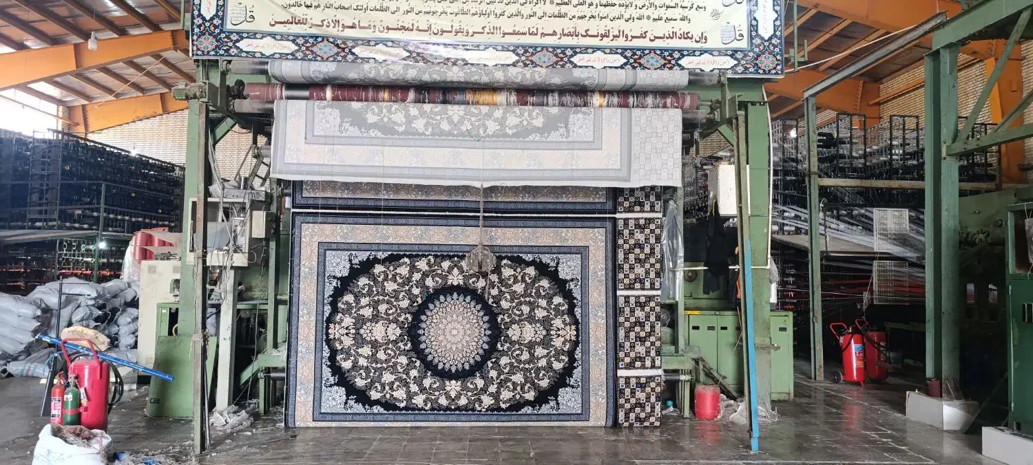 کارخانه فرش ماشینی در ۱۳۰ طرح و نقشه|فرش|کاشان, شهرک صنعتی فتح المبین|دیوار