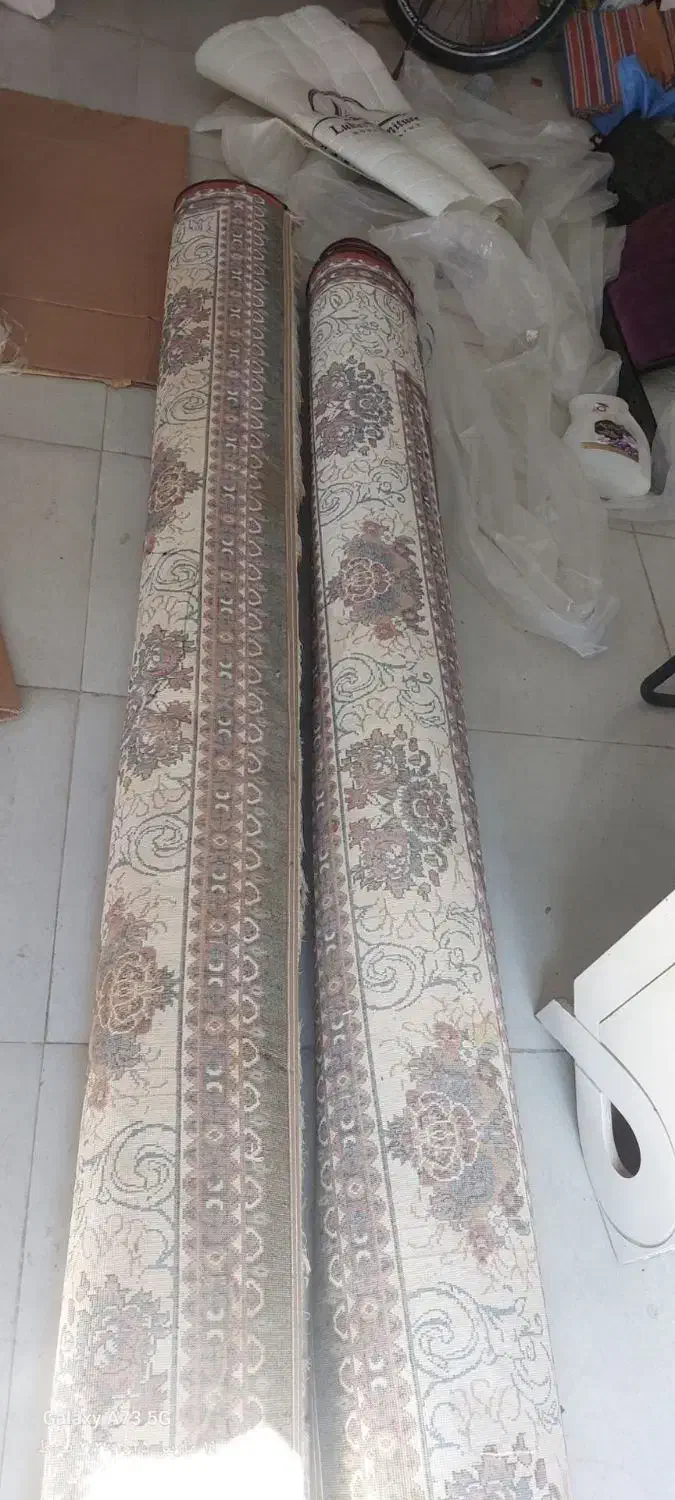 2 عدد فرش 12متری و تخت|فرش|مسجد سلیمان, |دیوار