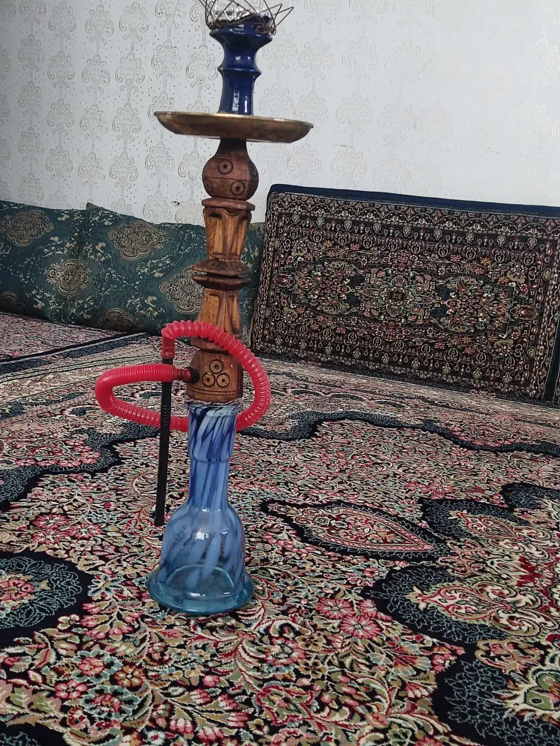 قلیان چوبی|کلکسیون و سرگرمی|ملایر, |دیوار