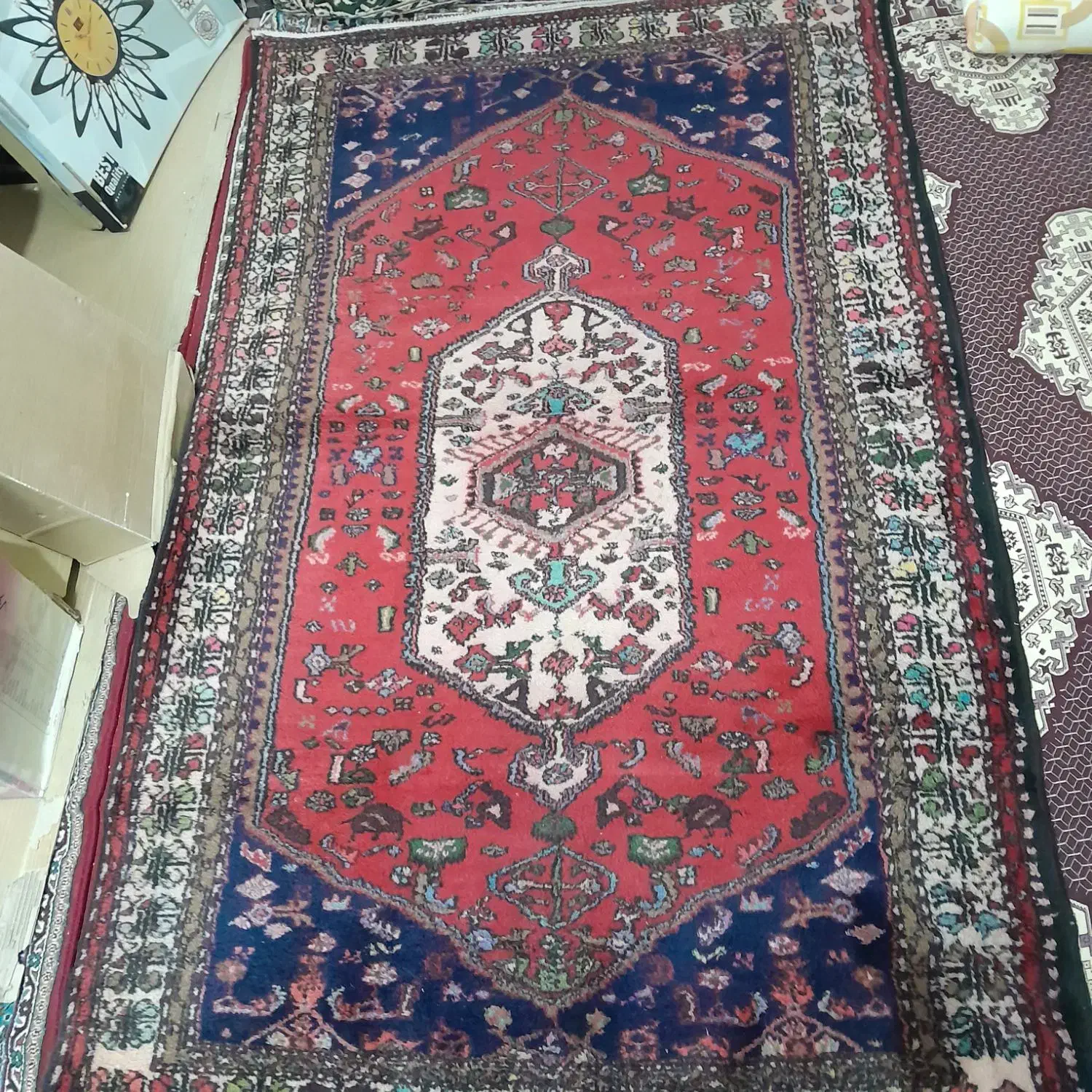 فرش دستباف ۸ عدد سایز مختلف|فرش|ابهر, |دیوار