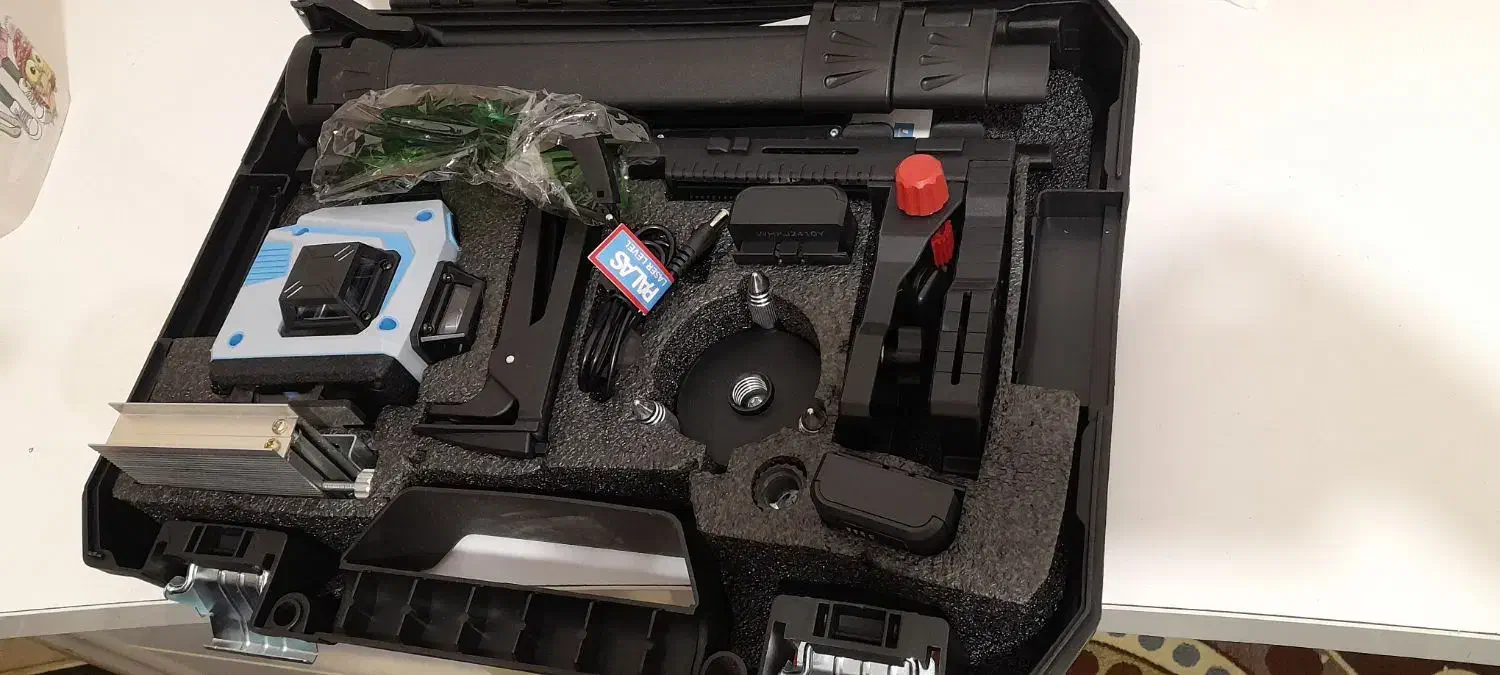 سنگ فرز آهنگری. تراز لیزی ۴خط.مینی فرز|ابزارآلات|میناب, |دیوار