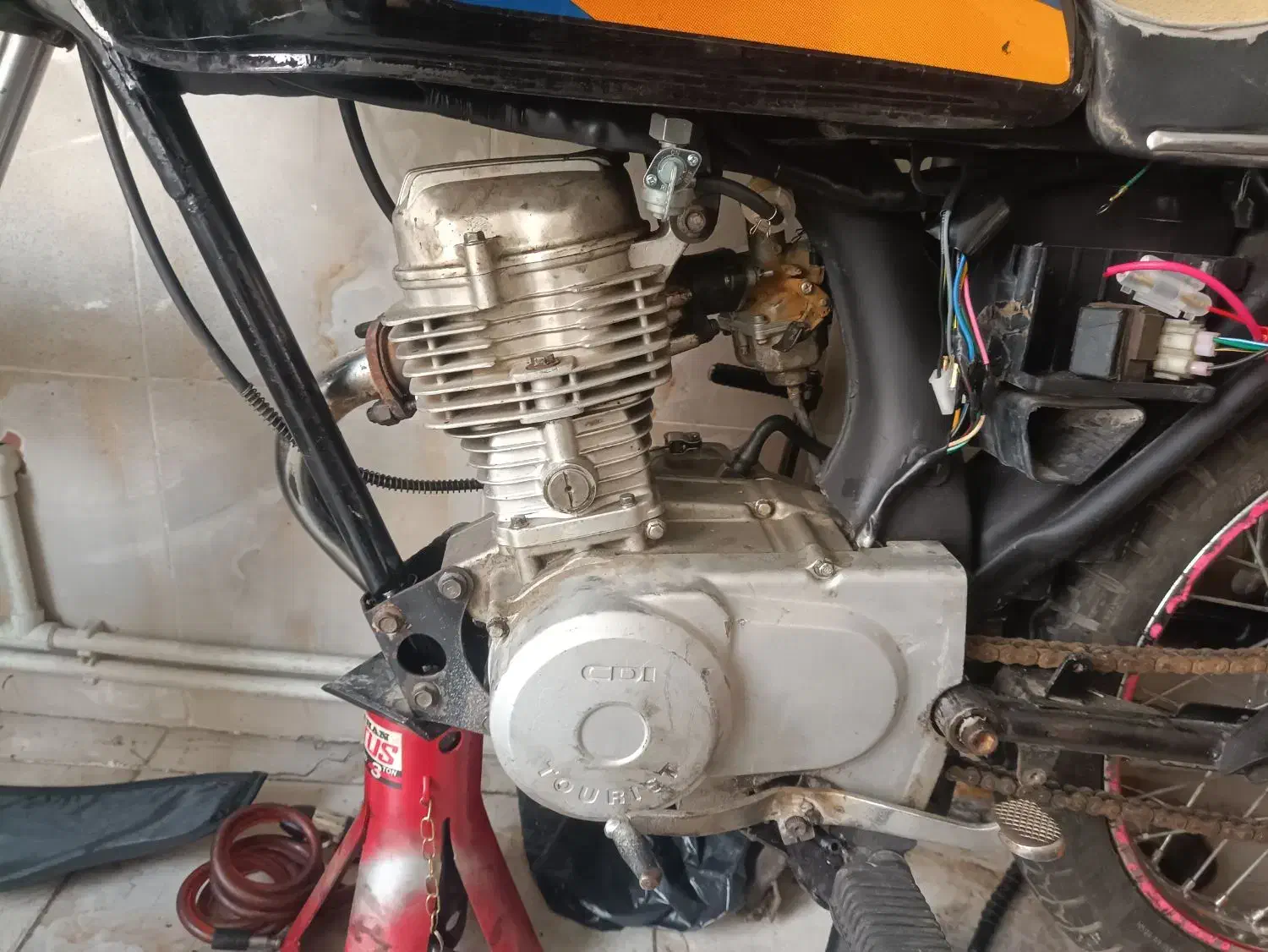 انجین ۱۲۵|موتورسیکلت|تبریز, |دیوار