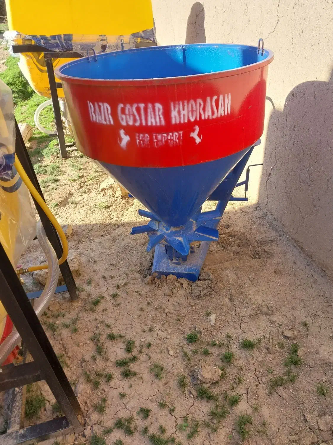 کودپاش و صافک کن دو طرفه و چرخشی|ماشین‌آلات صنعتی|پیر سلیمان, |دیوار