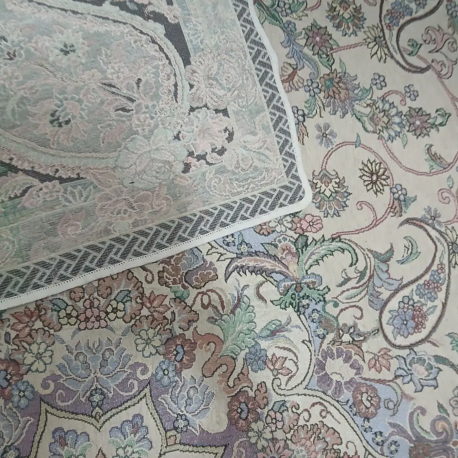 رو فرشی ۹ متری سفید|روفرشی|تهران, جوادیه|دیوار