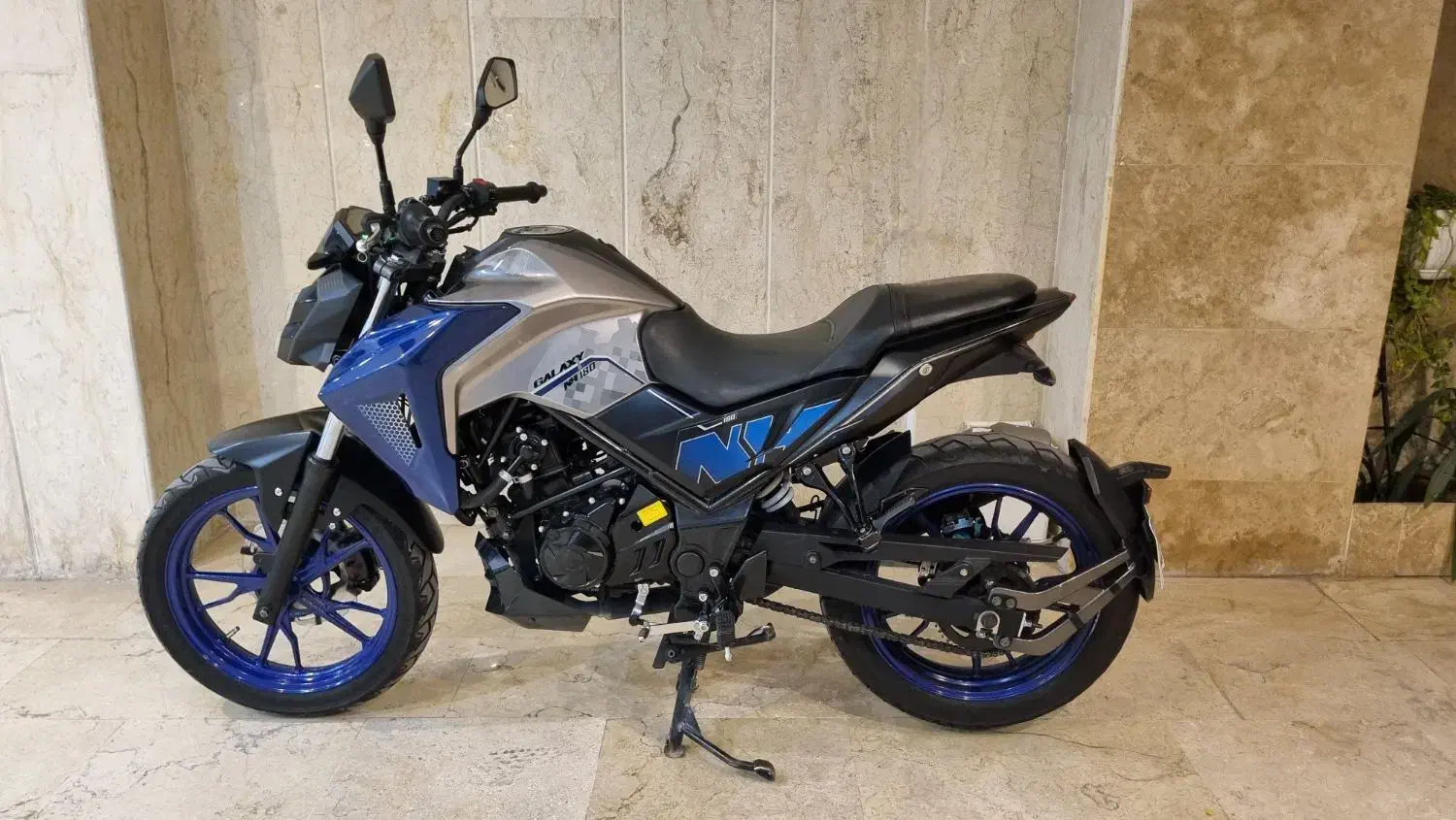 گلکسی na 180 مدل ۱۴۰۱ کم کارکرد|موتورسیکلت|کرج, کوی مدرس|دیوار