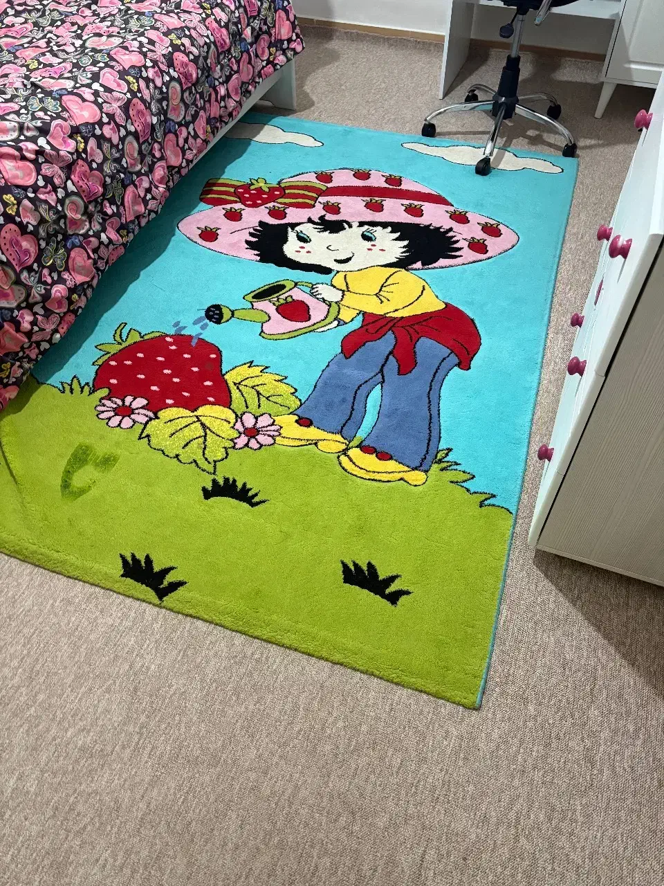 فرش طرح کارتونی|فرش|زنجان, |دیوار