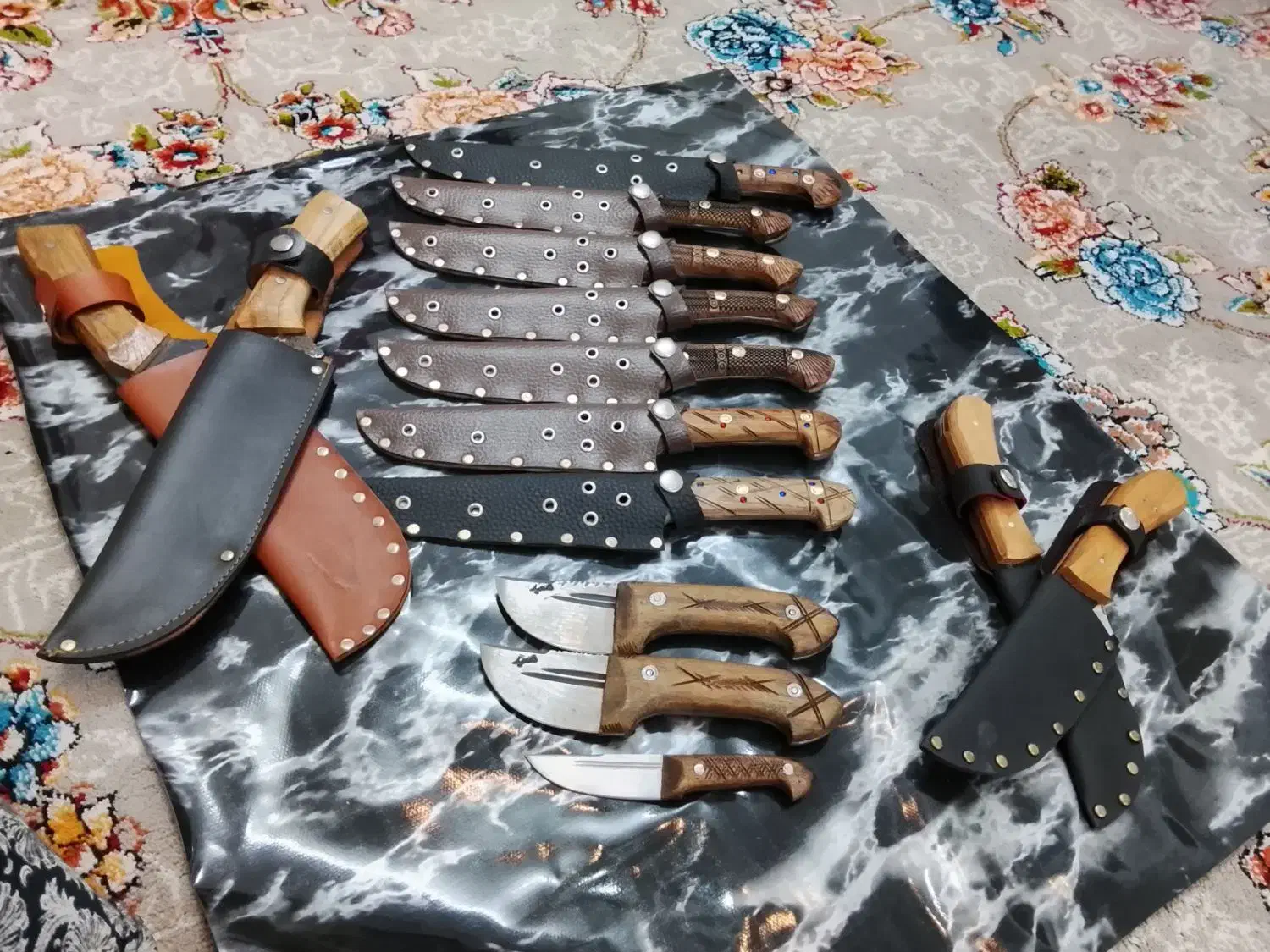 انواع چاقو و غلاف|کوهنوردی و کمپینگ|قم, علی آباد|دیوار