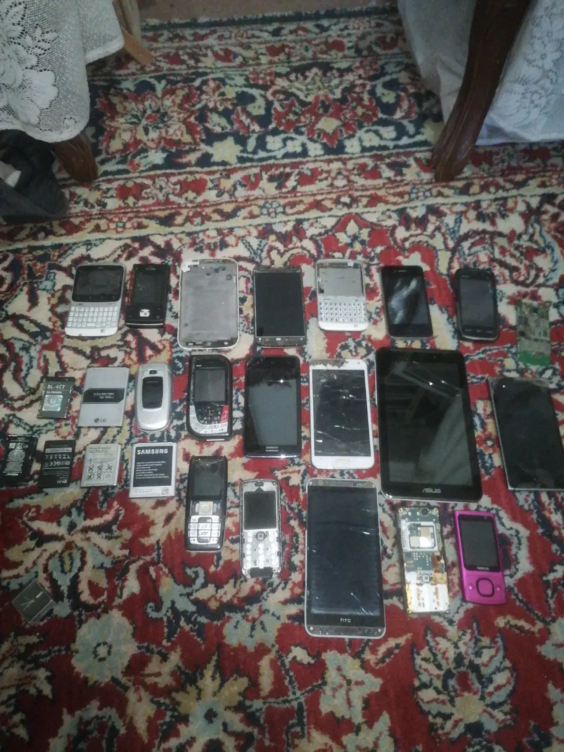 سلام18 عدد گوشی از تبلت ایسوز لمسی ونوستلاژی|موبایل|یزد, |دیوار