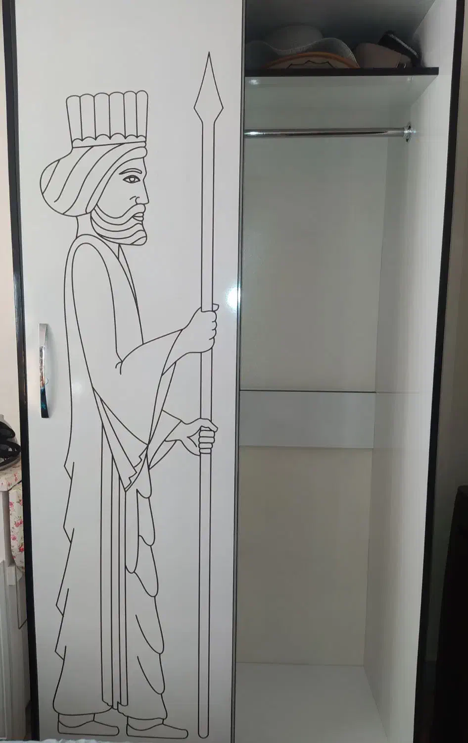 کمد لباسی|جاکفشی، کمد، دراور|شهرکرد, |دیوار