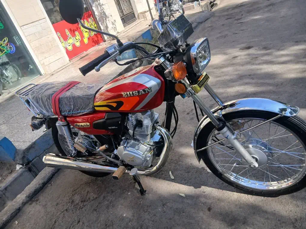 موتور سیکلت هندا ۱۲۵ احسان|موتورسیکلت|قم, نخودی|دیوار