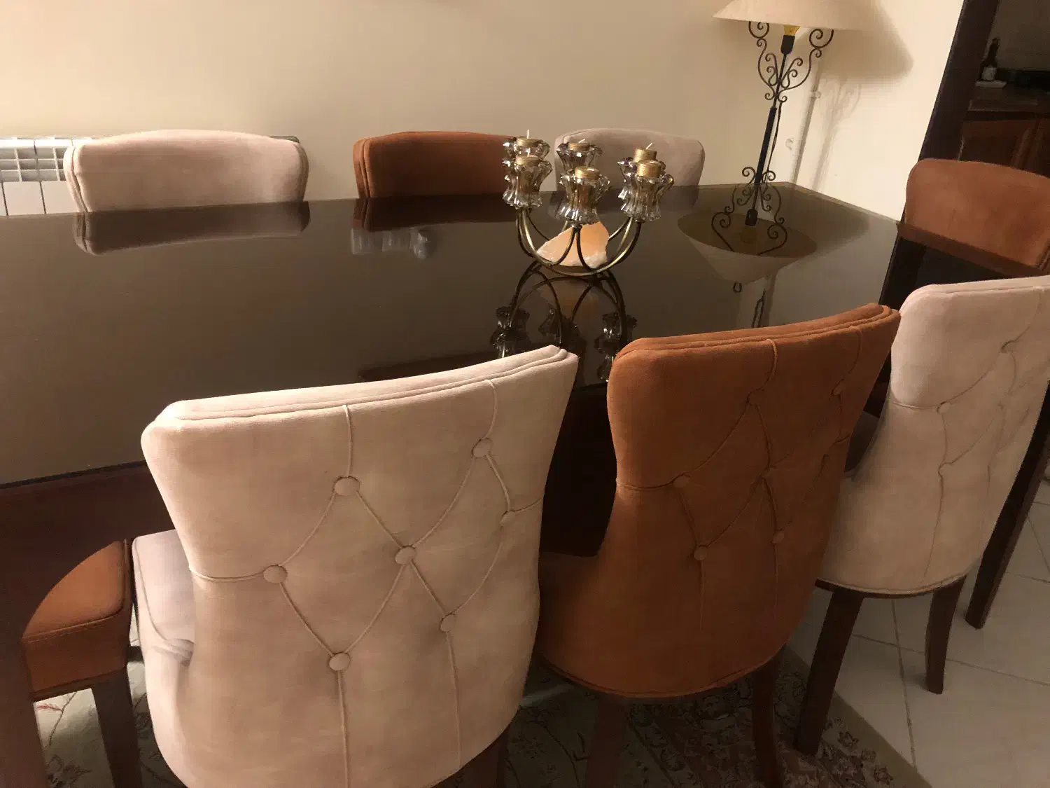 میز ناهارخوری ۸نفره|میز و صندلی غذاخوری|دامغان, |دیوار