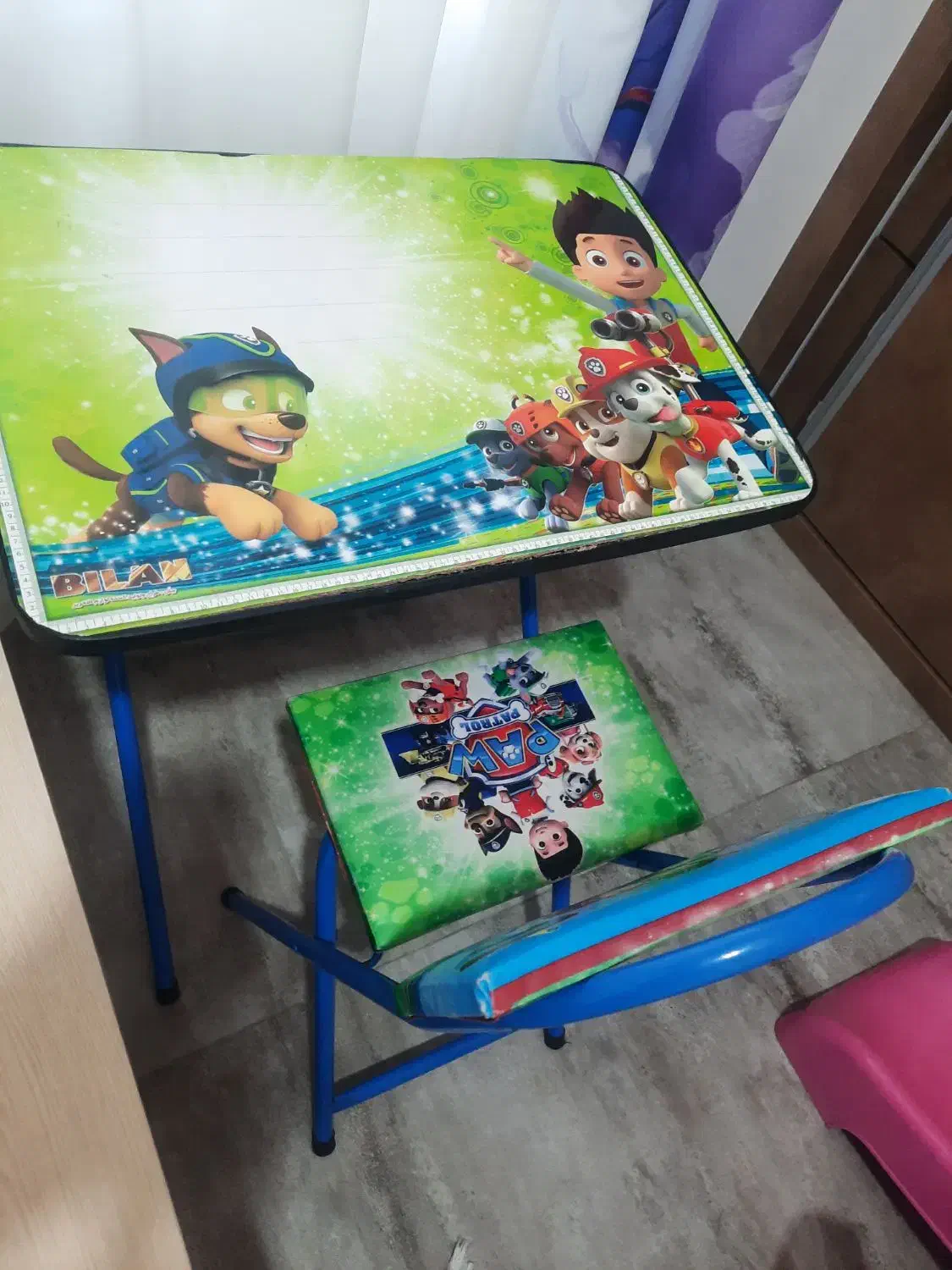 میز تحریر پسرانه سگ های نگهبان|اسباب و اثاث بچه|خرم‌آباد (تنکابن), |دیوار