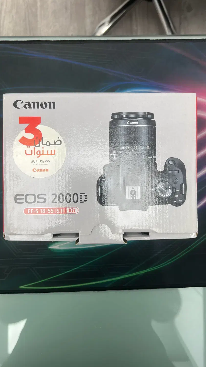 دوربین canon 2000d kit 18-55 is|دوربین عکاسی و فیلم‌برداری|تهران, بازار|دیوار