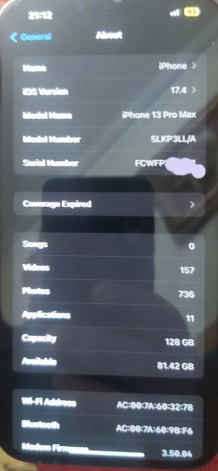 آیفون13پرومکس|موبایل|تهران, تهرانپارس شرقی|دیوار