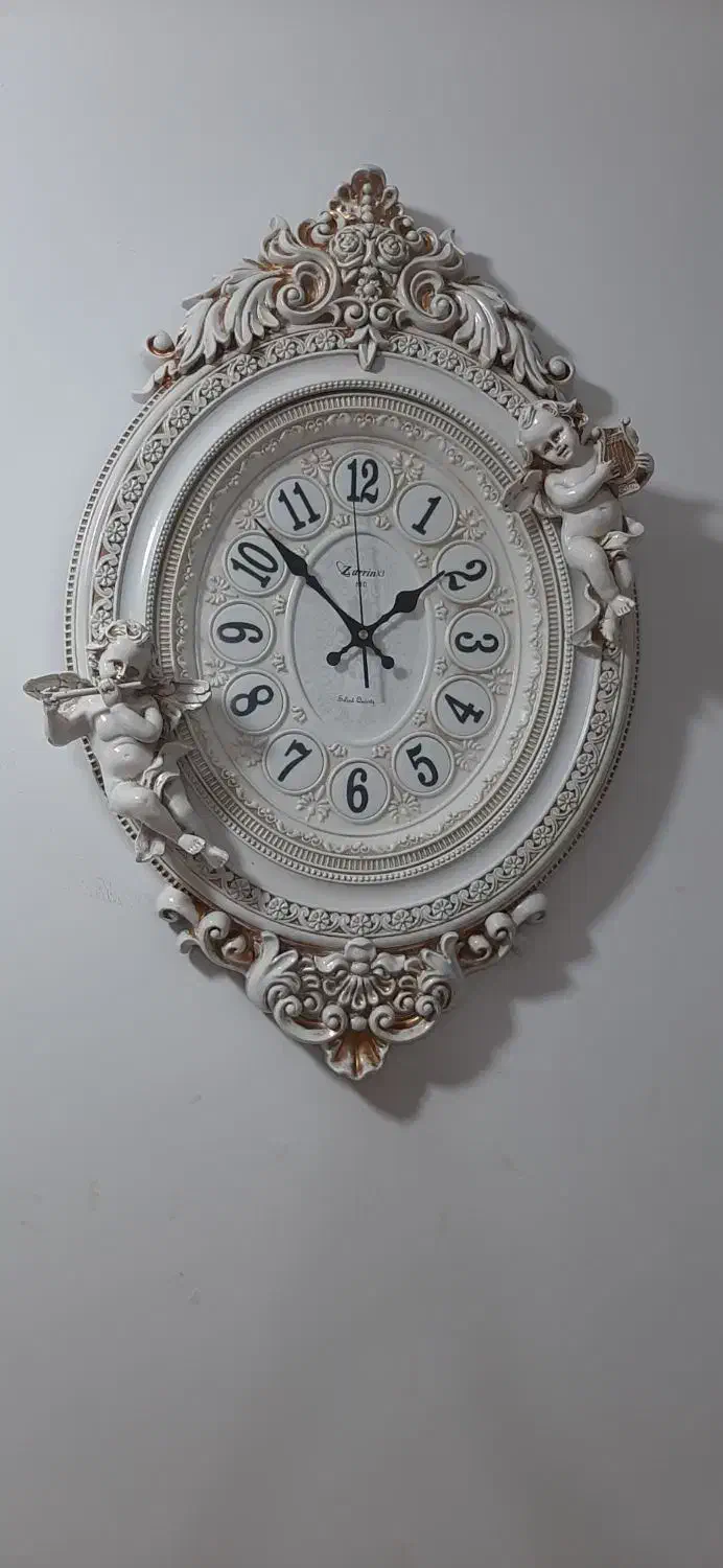 ساعت دیواری طرح فرشته برجسته|ساعت دیواری و تزئینی|بندر کنگان, |دیوار