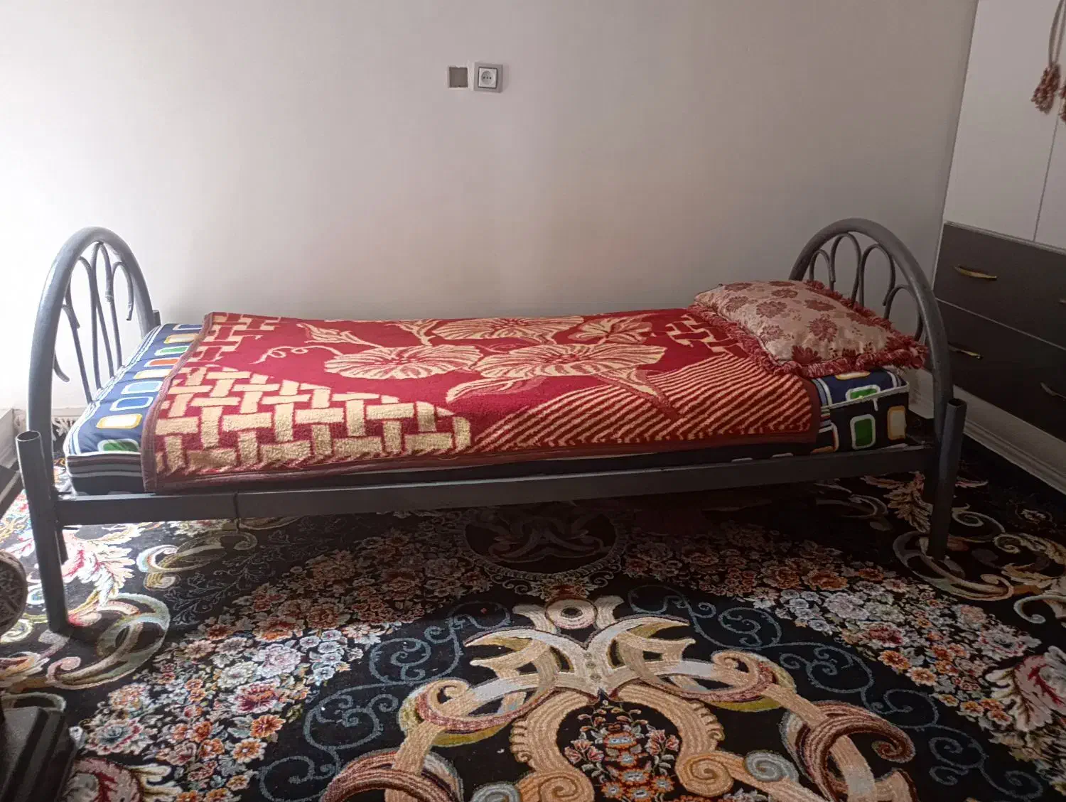 تخت خواب با تشک|تخت و سرویس خواب|یاسوج, |دیوار