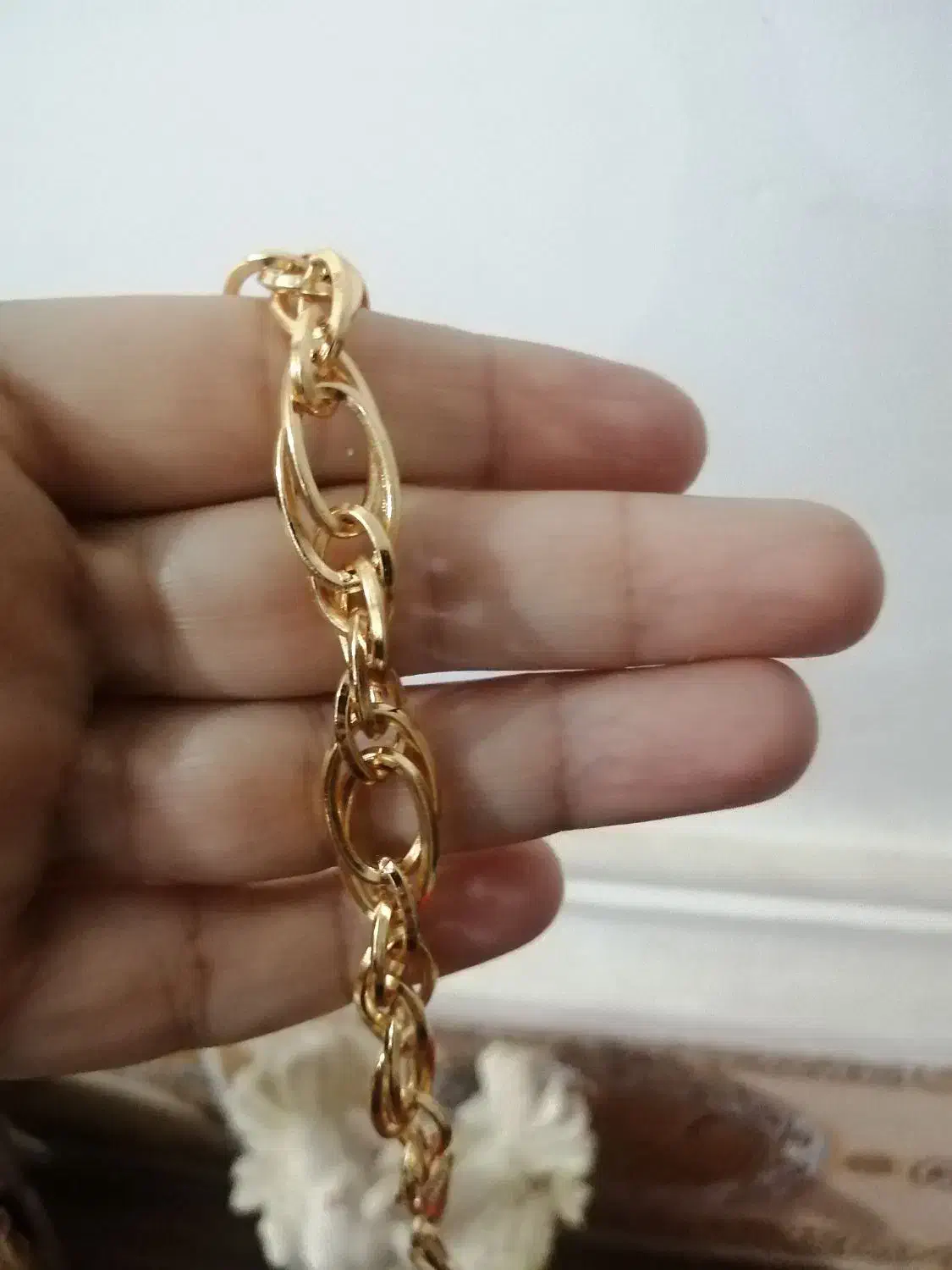 دستبند رنگ ثابت با آبکاری طلا|بدلیجات|برازجان, |دیوار