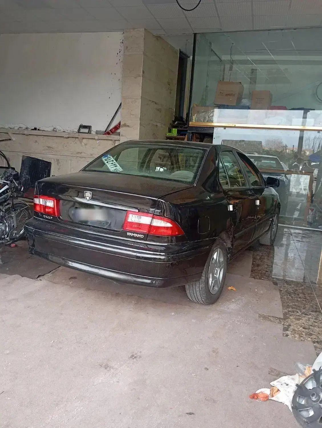 سمند82مشکی|خودرو سواری و وانت|کوچصفهان, |دیوار