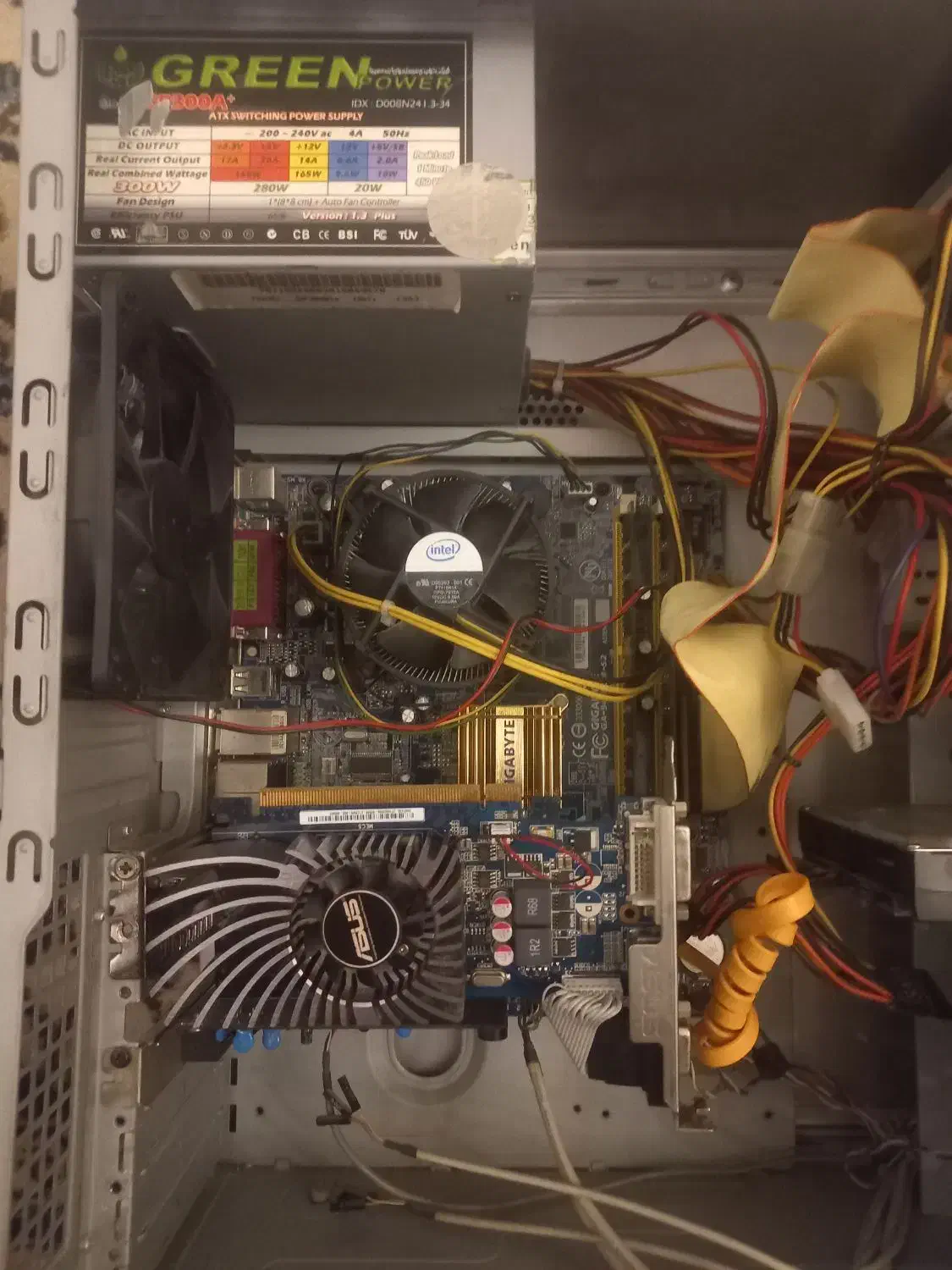 کامپیوتر رومیزی  به همراه کارت گرافیک EN GT 430|رایانه رومیزی|تهران, باغ فیض|دیوار