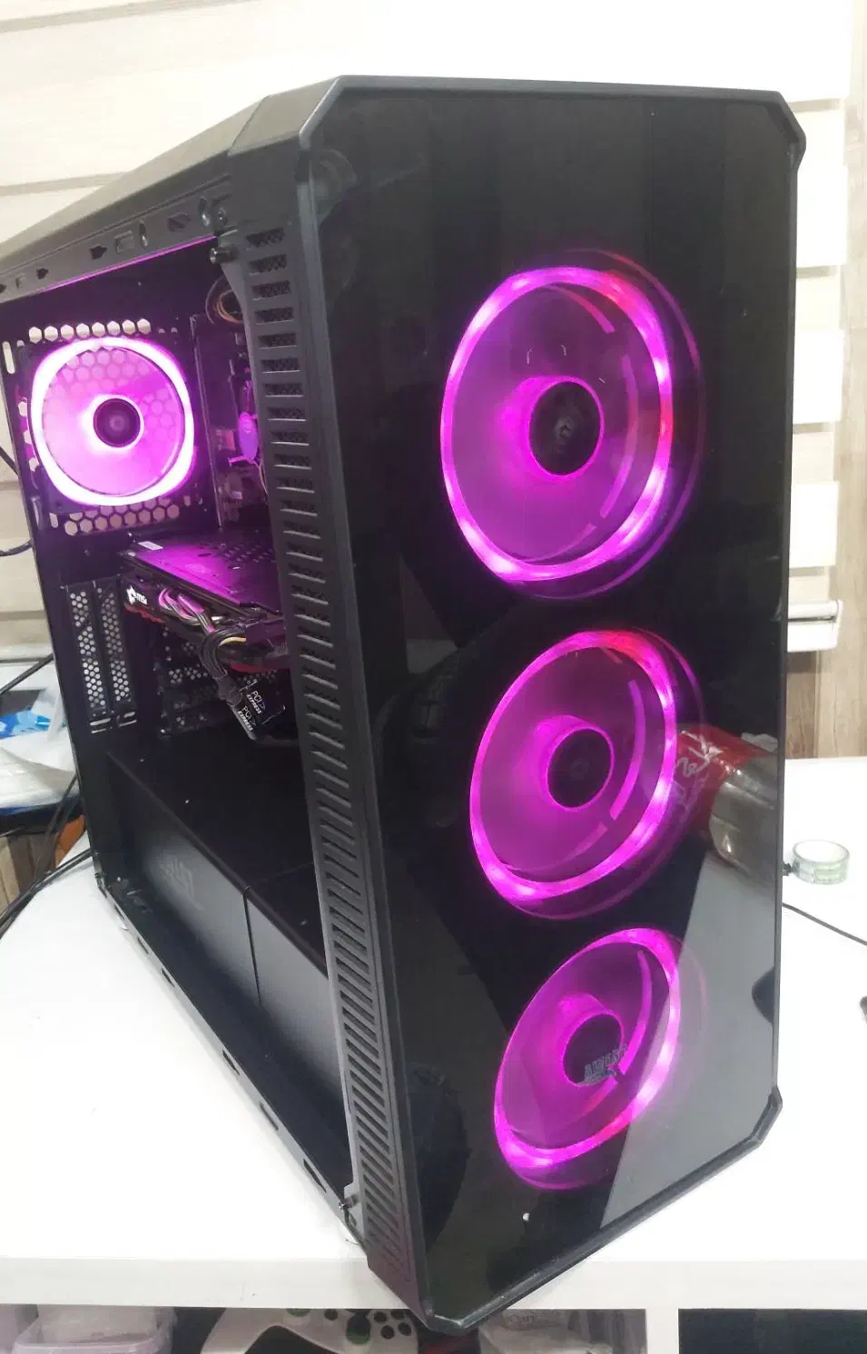 کیس گیمینگ مهندسی نسل ۱۱ با گرافیک ۸ گیگ|رایانه رومیزی|تهران, فلسطین (میدان انقلاب)|دیوار