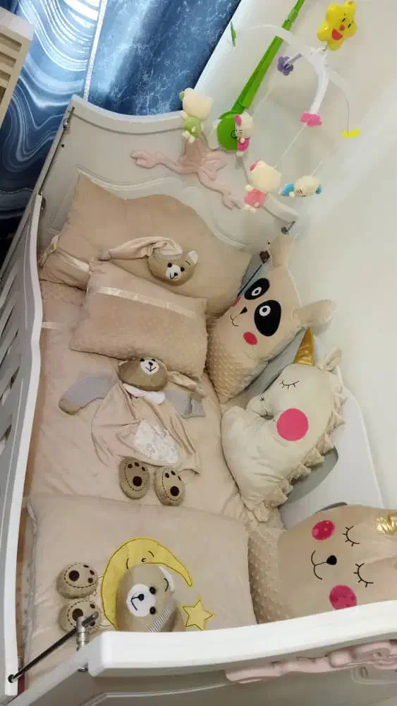 روتختی کودک به همراه پنج بالش وکیسه خواب|سرویس روتختی|پرند, فاز ۶|دیوار