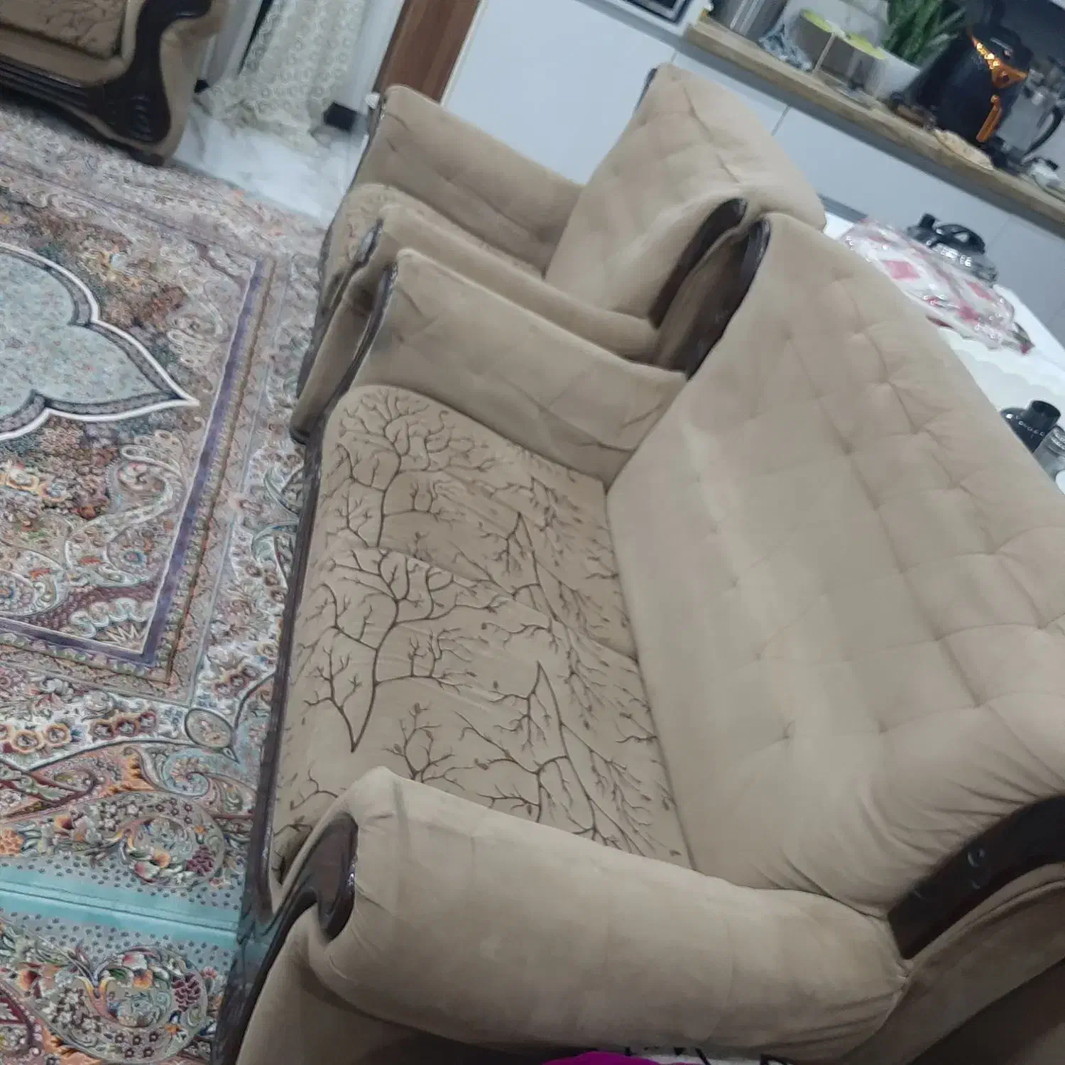 مبل با جلو مبلی|مبلمان خانگی و میز عسلی|نظرآباد, نظرآباد|دیوار