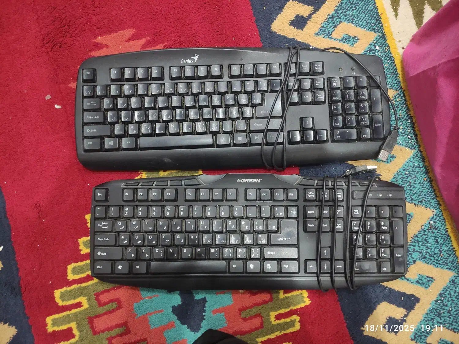 تعداد زیادی کیبورد|قطعات و لوازم جانبی رایانه|همدان, |دیوار