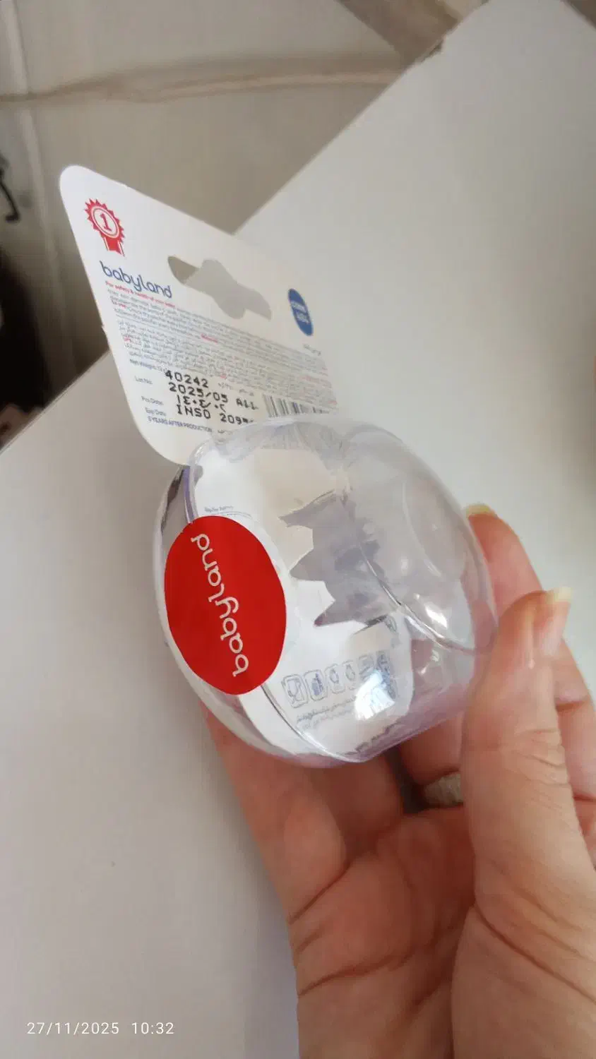 دوتا پستونک شب تاب بی بی لند نو|اسباب و اثاث بچه|نیشابور, شهرآرا|دیوار