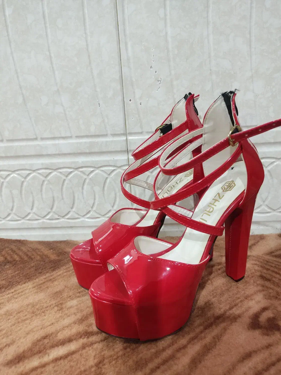 کفش مجلسی پاشنه بلند|کیف، کفش، کمربند|یامچی, |دیوار