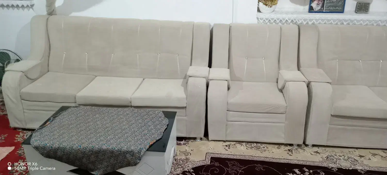 فروش فوری مبل سالم|مبلمان خانگی و میز عسلی|سبزوار, مدرس|دیوار