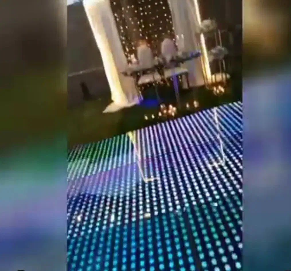 استیج رقص ال ای دی|آلات موسیقی|سیاهکل, |دیوار