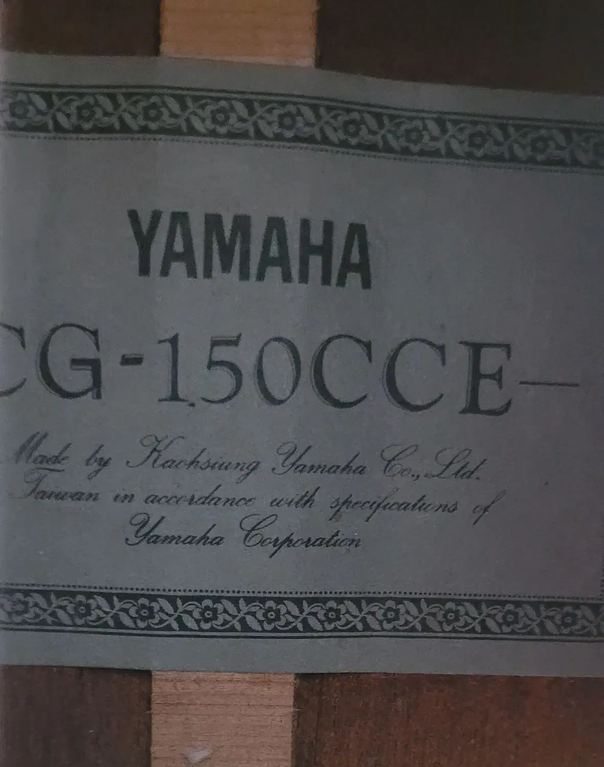 گیتار پیکاپ دار YAMAHA CG150cce|گیتار، بیس، امپلیفایر|بندر انزلی, پرستار|دیوار