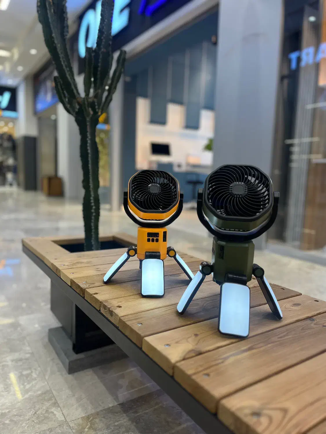 پنکه رومیزی چند منظوره خورشیدی مدل F6611|پنکه و تصفیه‌کنندهٔ هوا|کرج, اصفهانی‌ها|دیوار