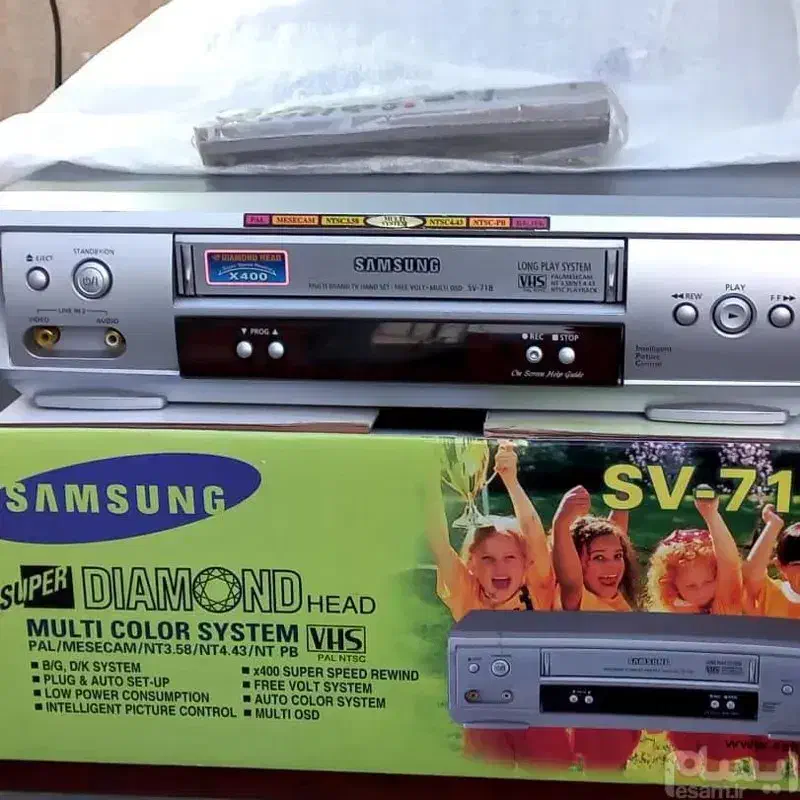 دو دستگاه ویدیو و سی دی سامسونگ|پخشکننده DVD و ویدیو|رشت, خمیران زاهدان|دیوار