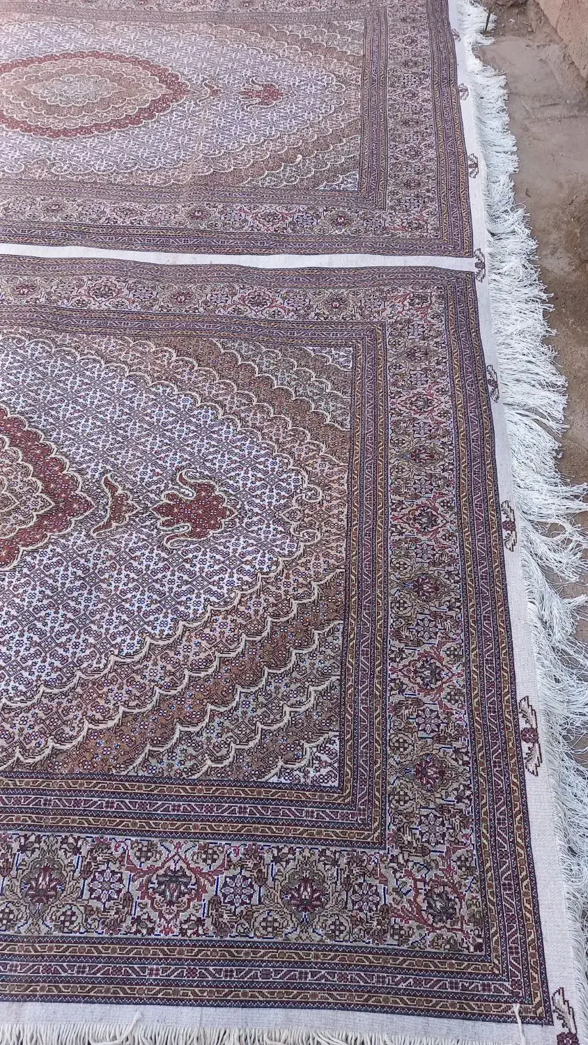 اندازه فرش ۲در۳ جفت دستبافت|فرش|خوی, |دیوار