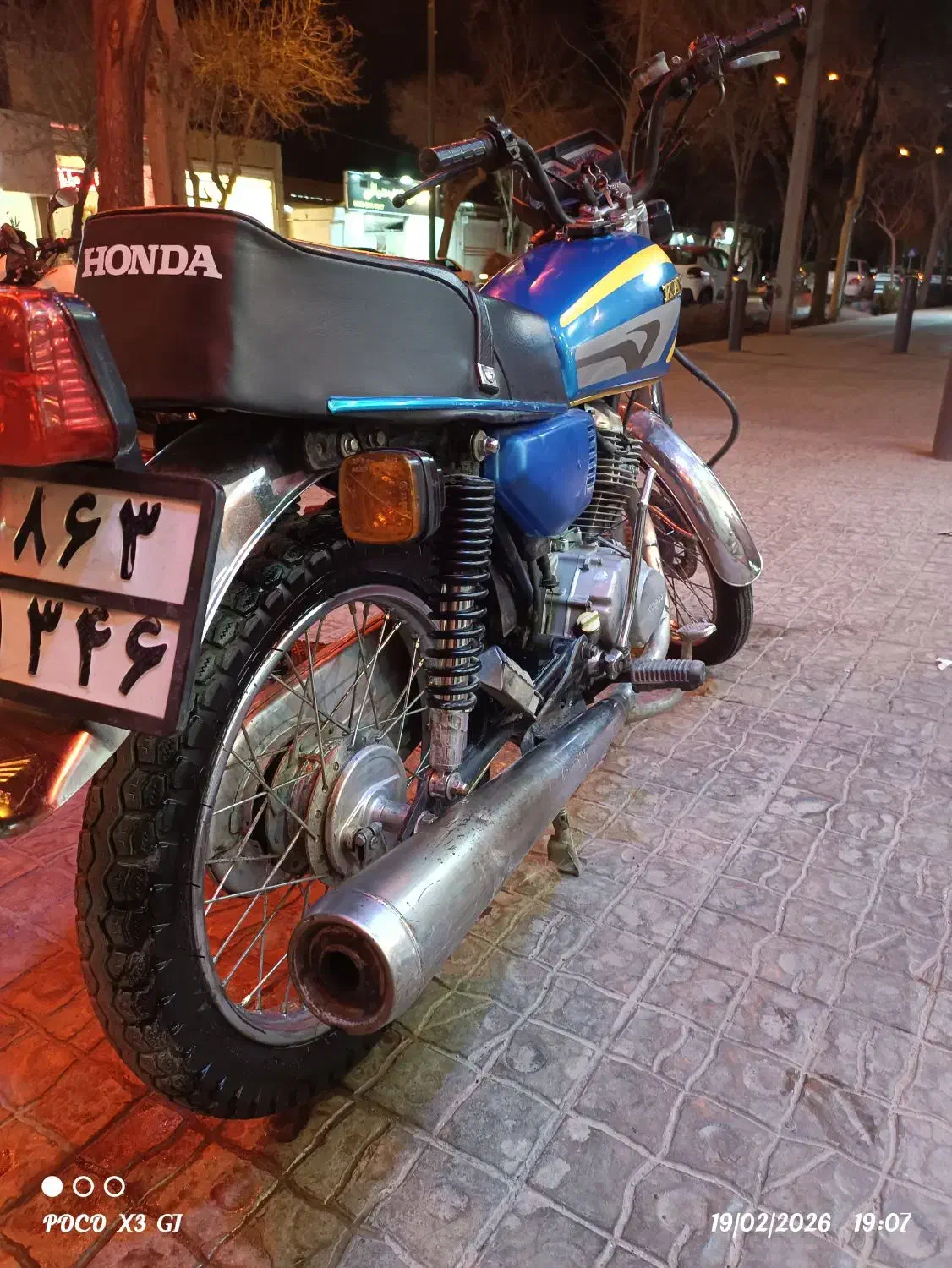 هندا200مدل95|موتورسیکلت|اصفهان, زاجان|دیوار