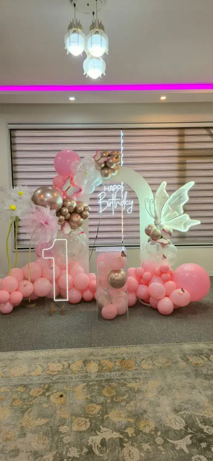 بادکنک آرایی،تزئینات، تولد|خدمات پذیرایی، مراسم|شهرکرد, |دیوار