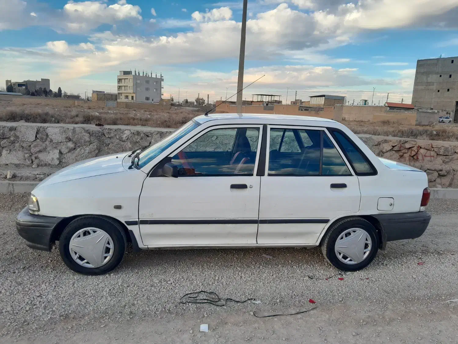 پراید ۸۶ بیرنگ شاسی پلمپ|خودرو سواری و وانت|تاکستان, |دیوار