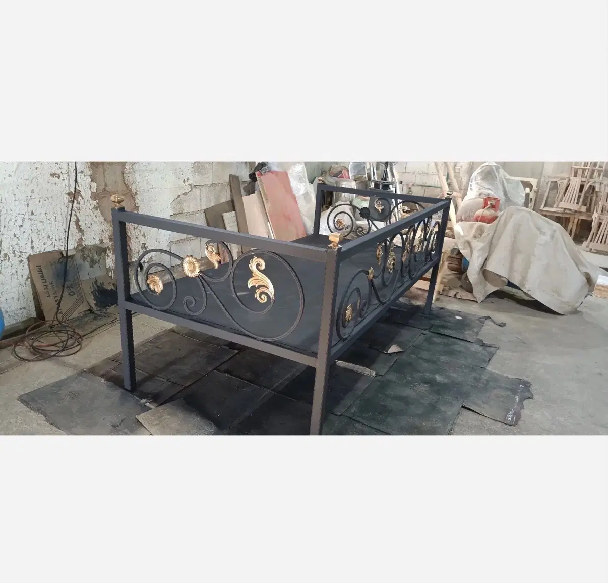 فروش تخت فلزی فرفورژه|تخت و سرویس خواب|تهران, آسمان|دیوار