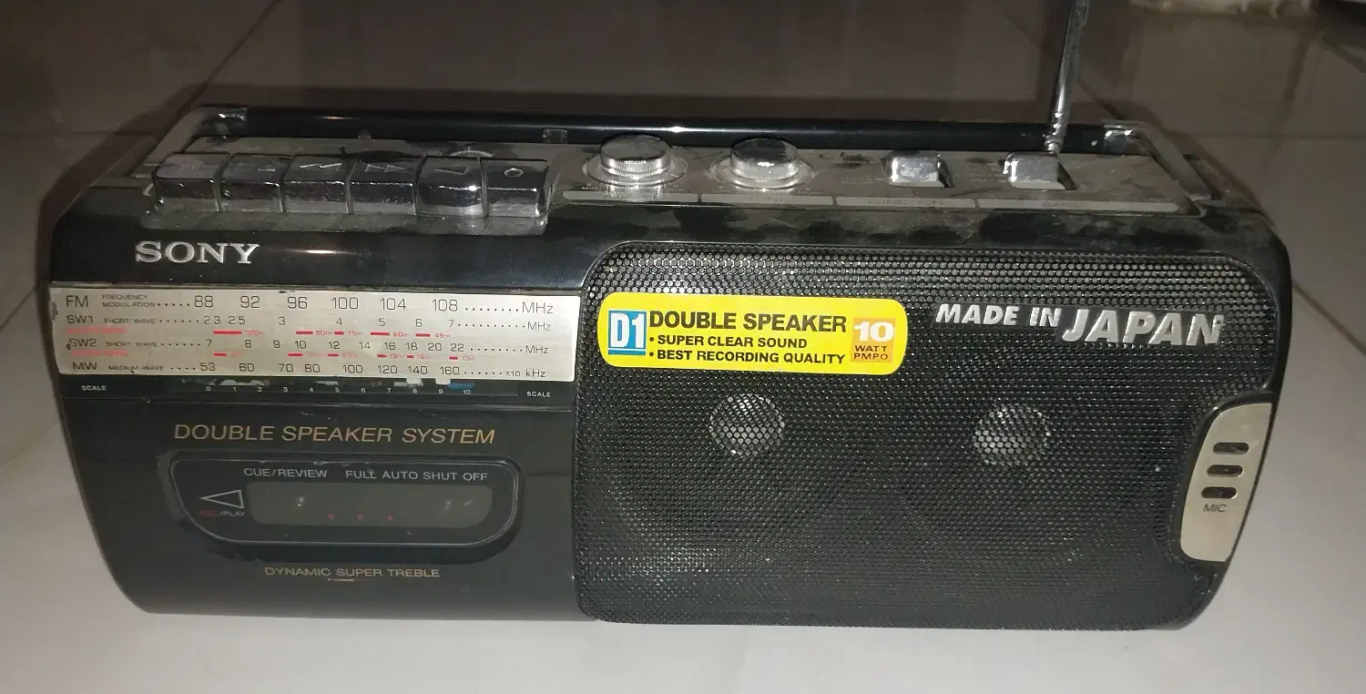 رادیو ضبط کاستی سونی|سیستم صوتی خانگی|کرج, کرج نو|دیوار