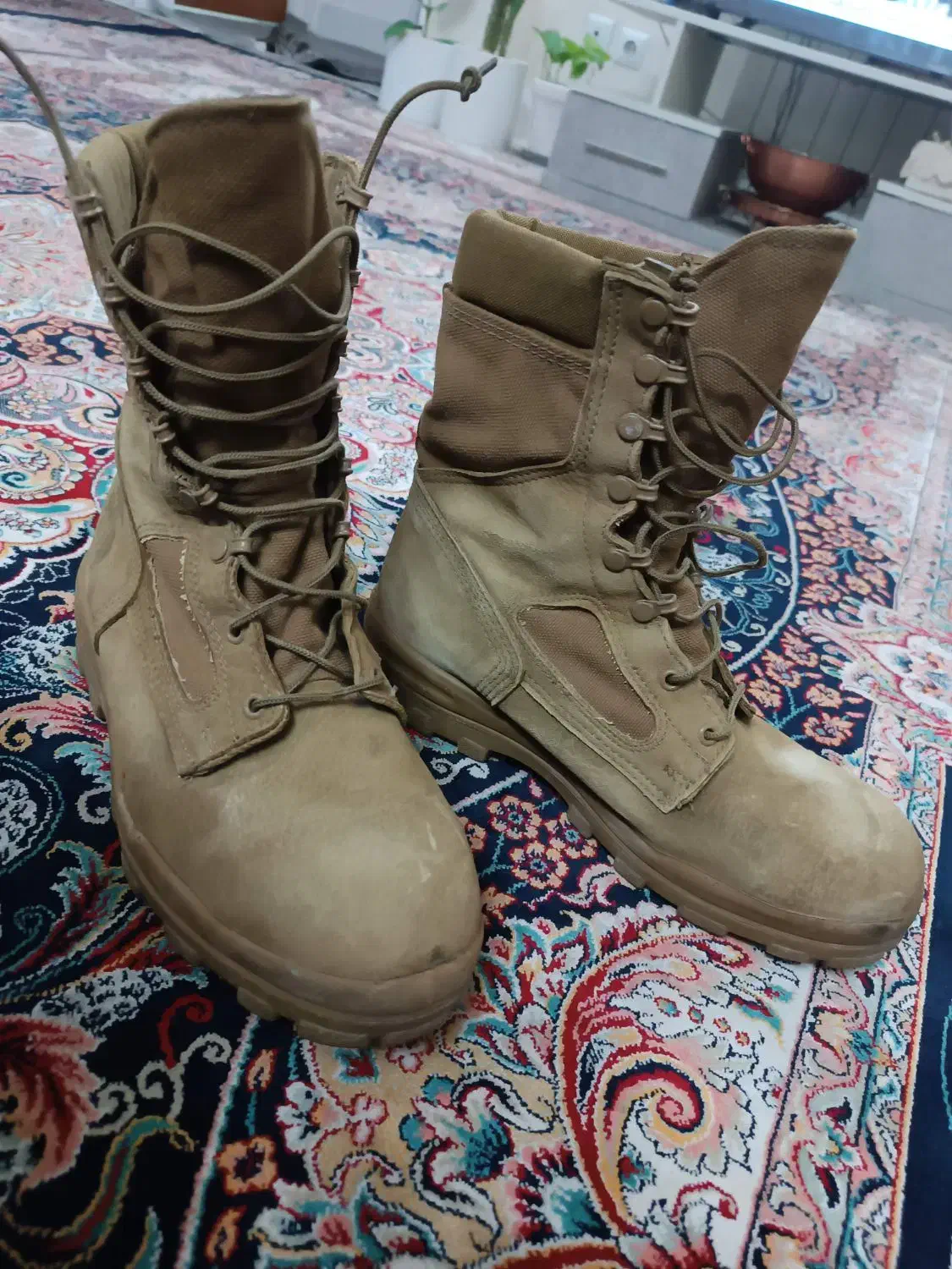 پوتین کوهنوردی و نظامی|کوهنوردی و کمپینگ|بیرجند, |دیوار